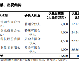 明德生物出资4500万元，投了君联资本